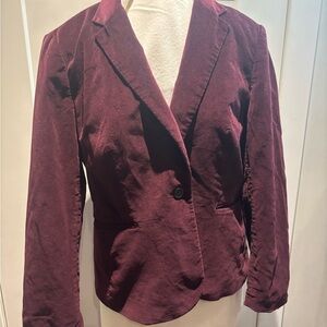 Banana Republic Deep Purple Blazer